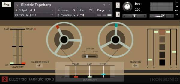 Microtape 2 Electric Harpsichord KONTAKT