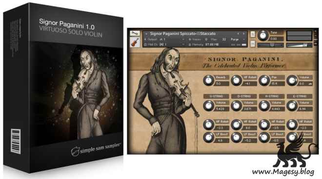 Signor Paganini Solo Violin KONTAKT-MaGeSY