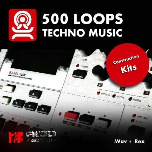500 Techno Loops WAV REX-DiSCOVER