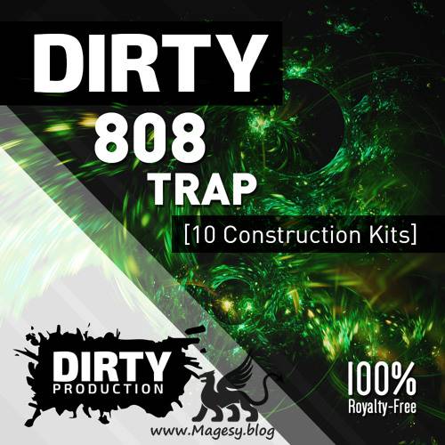 Dirty 808 Trap Kits WAV MiDi-DiSCOVER