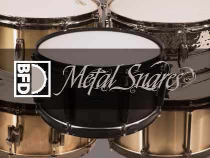 BFD Metal Snares WiN MAC BFD3
