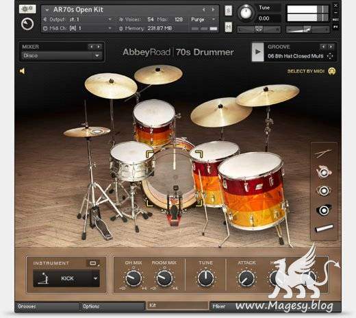 Abbey Road 70s Drummer KONTAKT