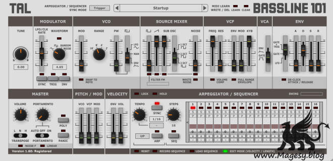 TAL-BassLine-101 v3.9.3 WiN MAC LiNUX-R2R