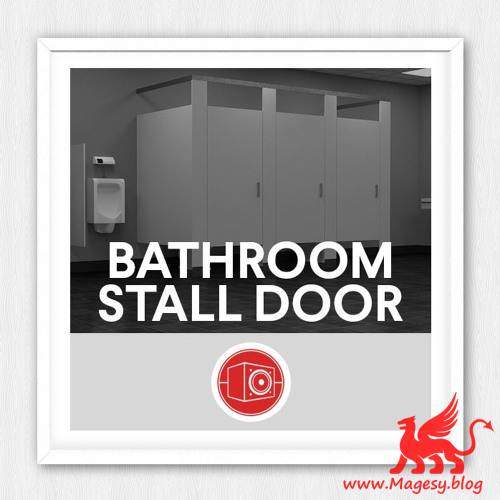 Bathroom Stall Door WAV