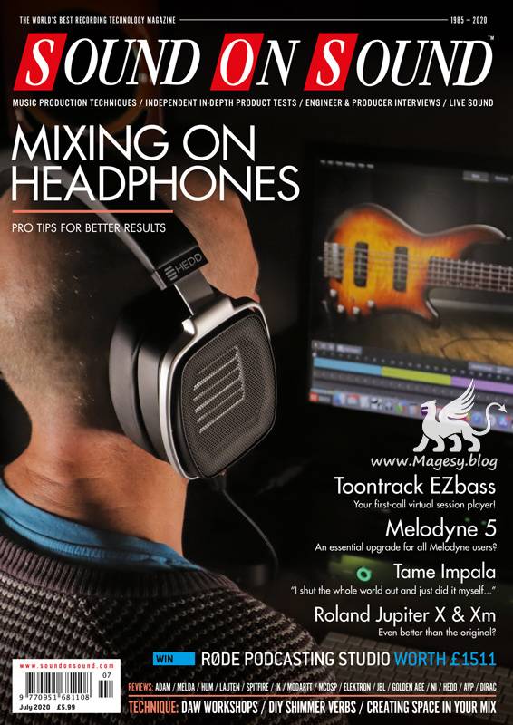 Sound On Sound Magazine July 2020