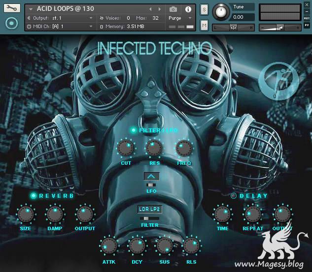 Chicago Loop Infected Techno KONTAKT