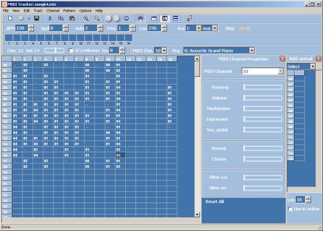 MiDi Tracker v1.7.6 WiN