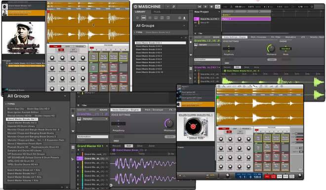 Grand Master Breaks BUNDLE SAMPLES