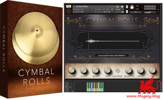 Cymbal Rolls KONTAKT WAV-DECiBEL