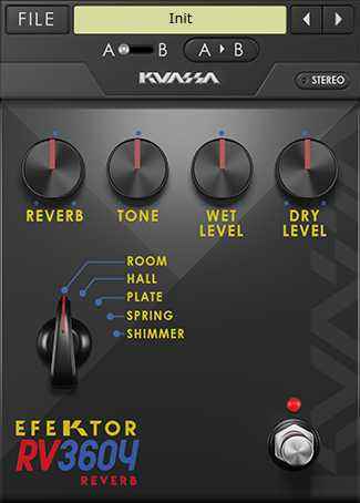 Efektor RV3604 Reverb v1.1.0 WiN-R2R