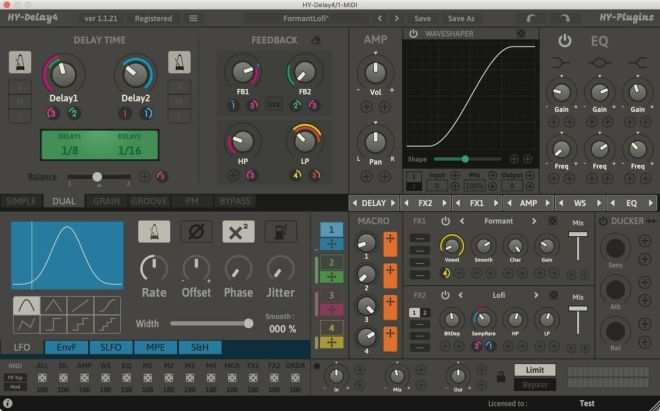 HY-Delay4 v1.2.2 WiN MAC-R2R
