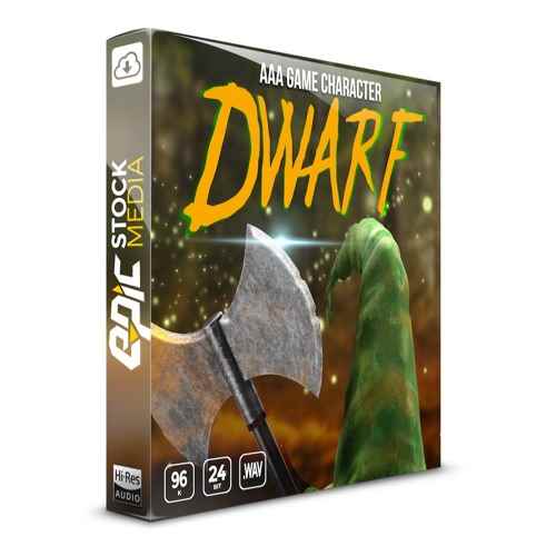 AAA Game Character: Dwarf WAV-FANTASTiC