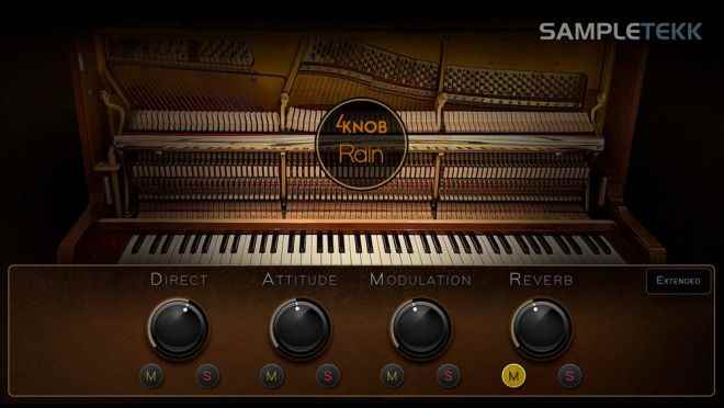 Rain Piano Content For HALion