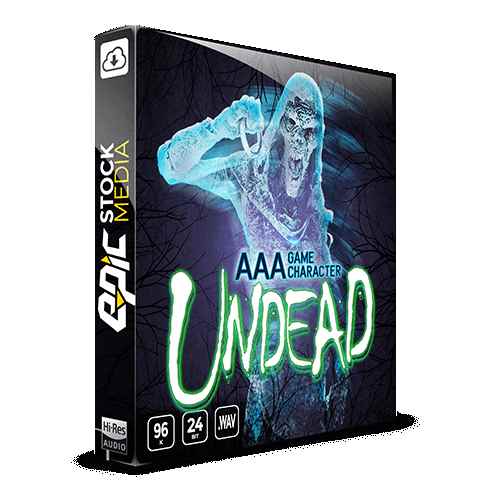 AAA Game Characater: Undead WAV-FANTASTiC