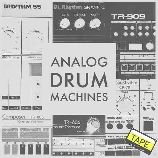 Tape Drum Machines WAV-FANTASTiC