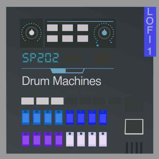 SP202 Lo-Fi 1 Drum Machines WAV-FANTASTiC