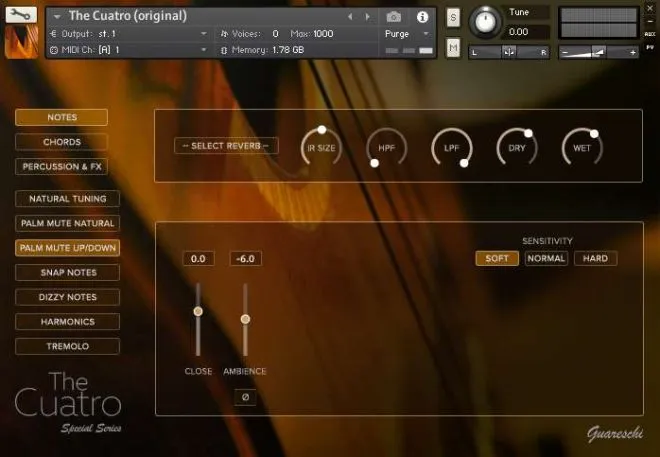 The Cuatro Instrument KONTAKT-MaGeSY