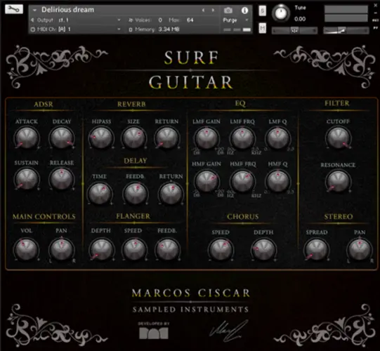 Surf Guitar KONTAKT-MaGeSY