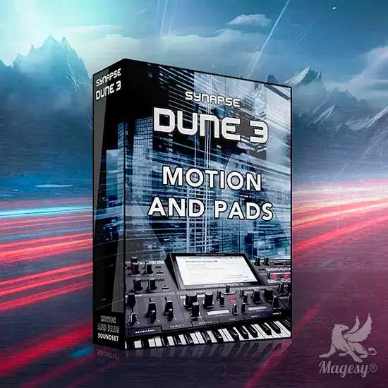 Motion And Pads Soundset for DUNE 3-ARCADiA