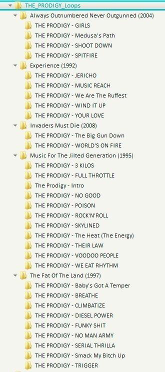 The Prodigy Loops 1992-2008 WAV AiFF