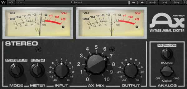 Aphex Aural Exciter AU VST VST3 RTAS TDM MAC OSX INTEL