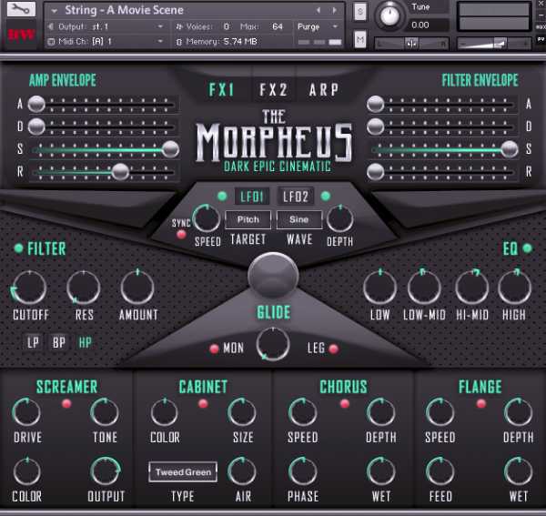 The Morpheus KONTAKT-MaGeSY